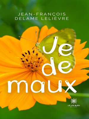 cover image of Je de maux